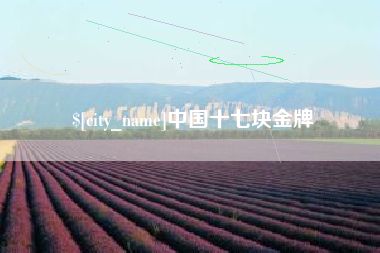 西双版纳中国十七块金牌
