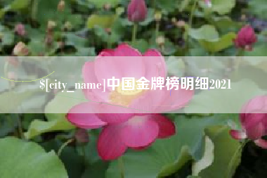 西双版纳中国金牌榜明细2021