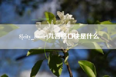 西双版纳九宫格口诀是什么
