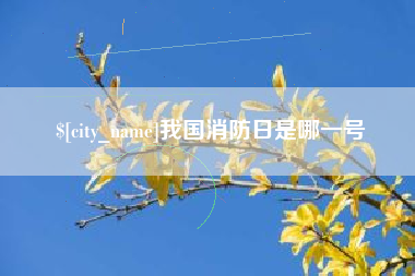 西双版纳我国消防日是哪一号