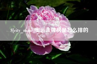 西双版纳奥运金牌榜是怎么排的