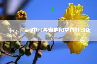 西双版纳中国各省地图空白打印版
