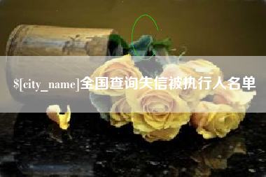 西双版纳全国查询失信被执行人名单