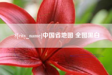 西双版纳中国省地图 全图黑白