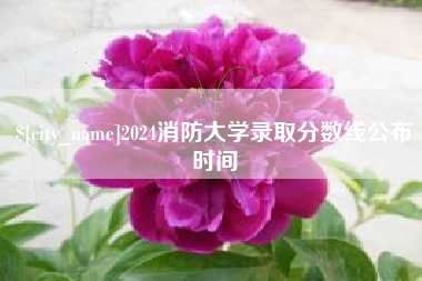 西双版纳2024消防大学录取分数线公布时间