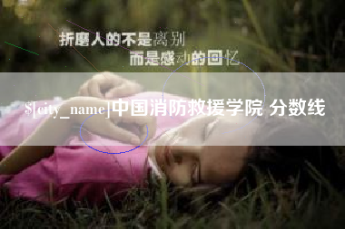 西双版纳中国消防救援学院 分数线