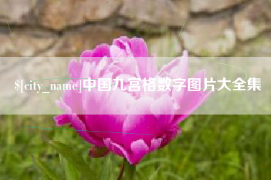 西双版纳中国九宫格数字图片大全集