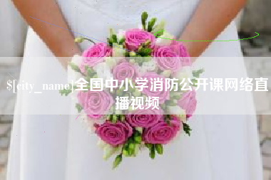 西双版纳全国中小学消防公开课网络直播视频