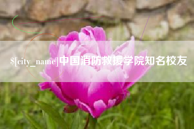西双版纳中国消防救援学院知名校友
