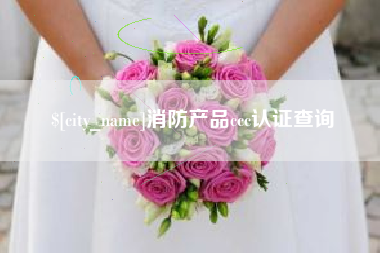 西双版纳消防产品ccc认证查询