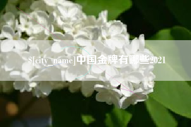 西双版纳中国金牌有哪些2021