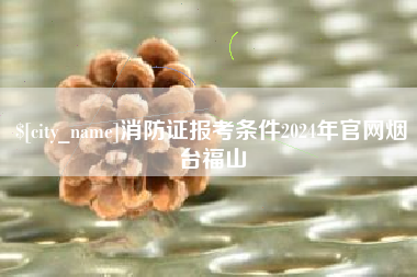 西双版纳消防证报考条件2024年官网烟台福山